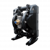 Bomba neumática D15 - 41 l/min - 1/2" BSP - Diaf + válv Santoprene