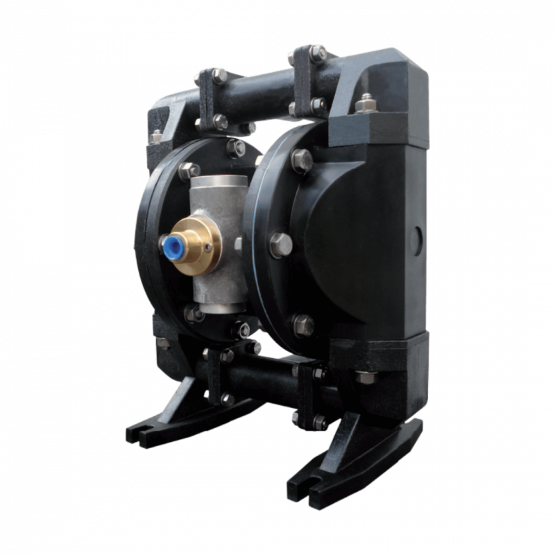 Bomba neumática D15 - 41 l/min - 1/2" BSP - Diaf + válv PTFE
