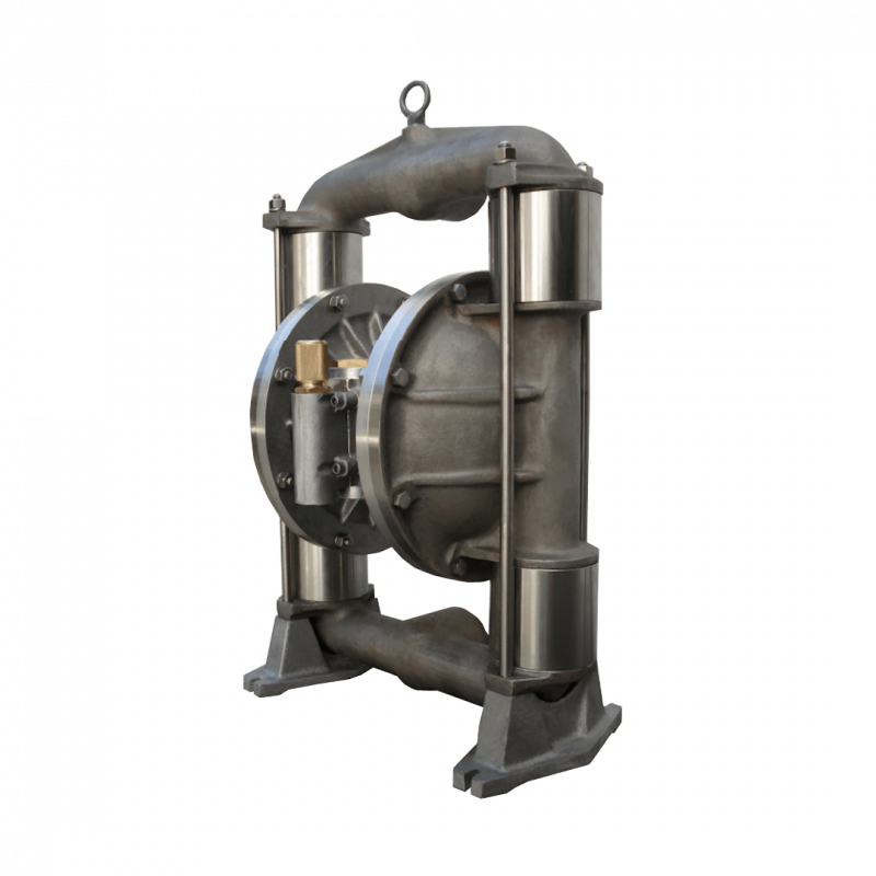 Bomba neumática D50 - 530 l/min - 2" BSP - Diaf + válv NBR