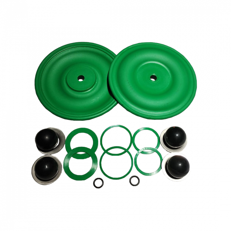Kit húmedo bomba neumática plástica D25 - Diafragma de EPDM