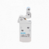 Válvula 3/2 MM M5 mando rodillo unidireccional