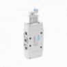 Válvula 5/2 SB1 SERVO 1/4" mando rodillo