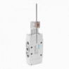 Válvula 5/2 SB1 SERVO 1/4" mando varilla lateral regulable