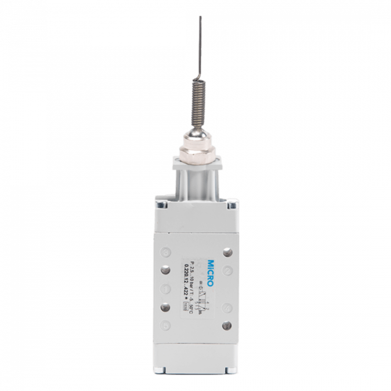 Válvula 5/2 SB1 SERVO 1/4" mando varilla elástica universal