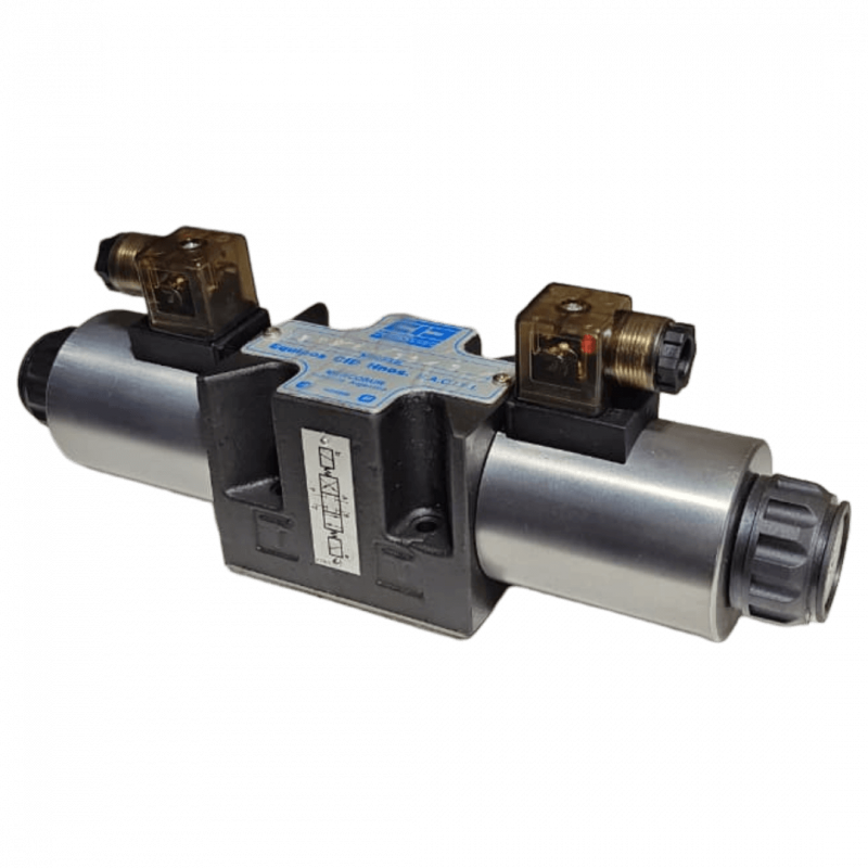 Válvula Dir 4/3 - 2 solenoides - CETOP 5 - Dist 6 - 24Vcc