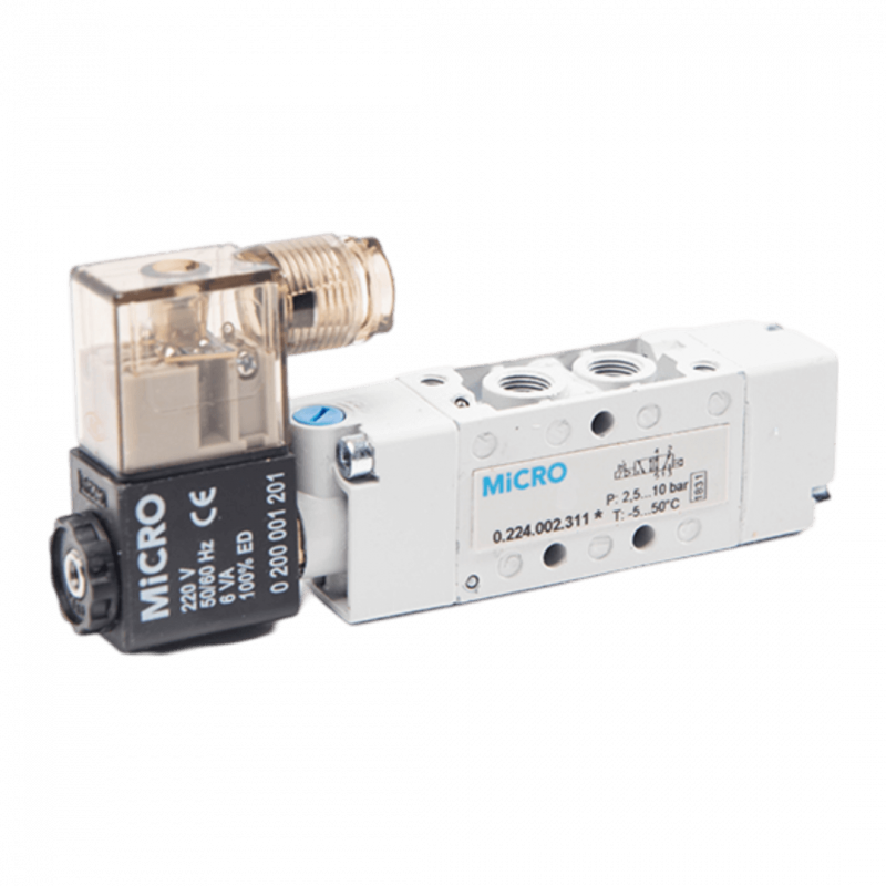 Válvula 5/2 SB0-ND G1/8" RN 220Vca